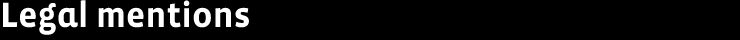 Legal mentions